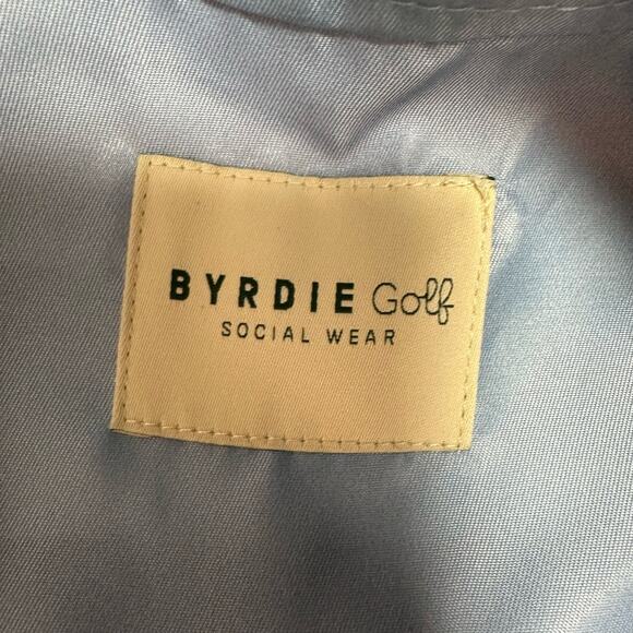 Byrdie Golf Social Wear Long Striped Full Zip Jacket Small - Picture 5 of 9